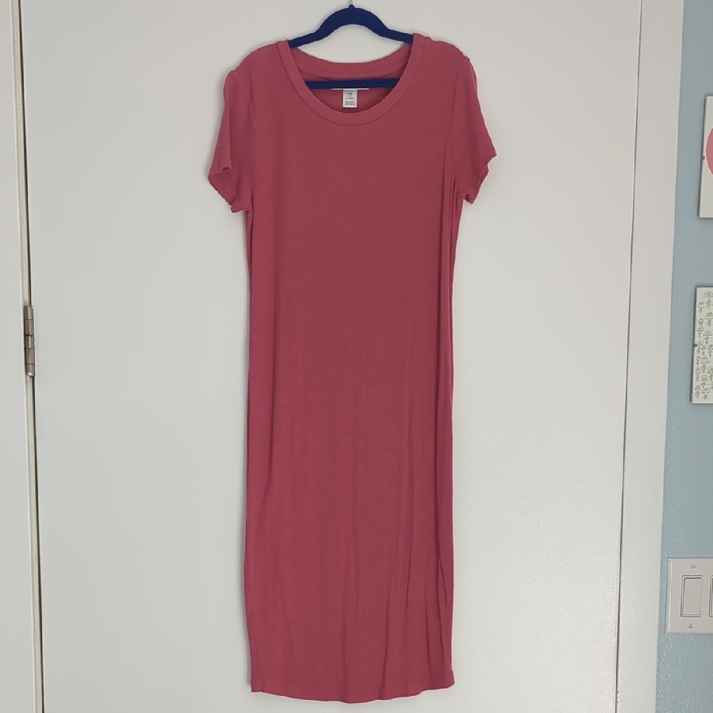 Motherhood Maternity Pink Bodycon Dress Size XS